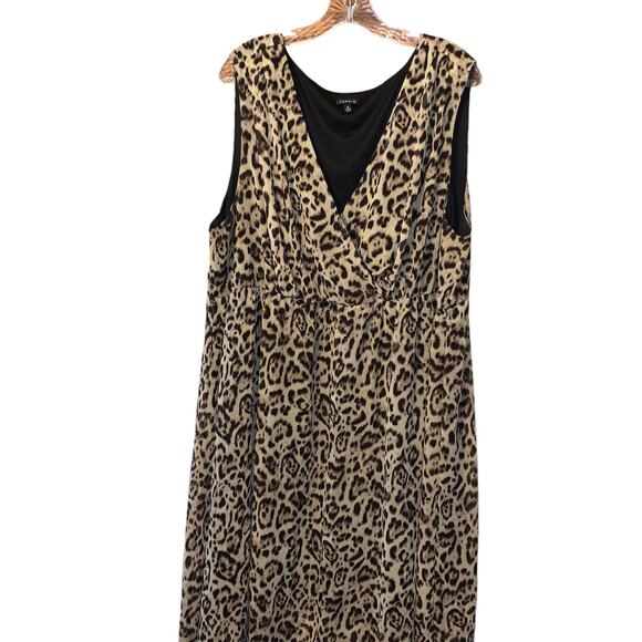 torrid leopard asymmetrical dress size 4 x - Picture 4 of 5